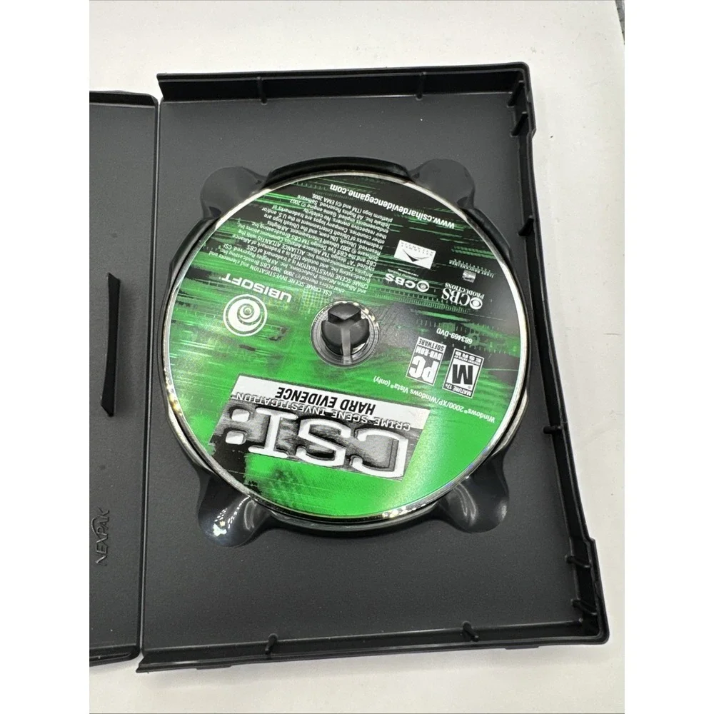 CSI:‎ Crime Scene Investigation Hard Evidence PC - Very Good Con. -
